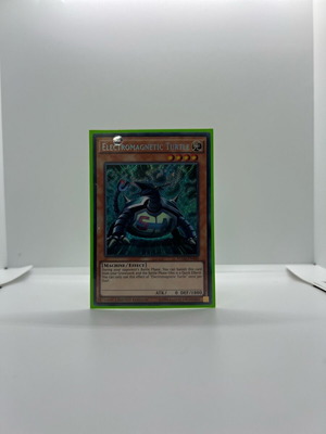 Electromagnetic Turtle Yu-Gi-Oh 1st Edition card like new