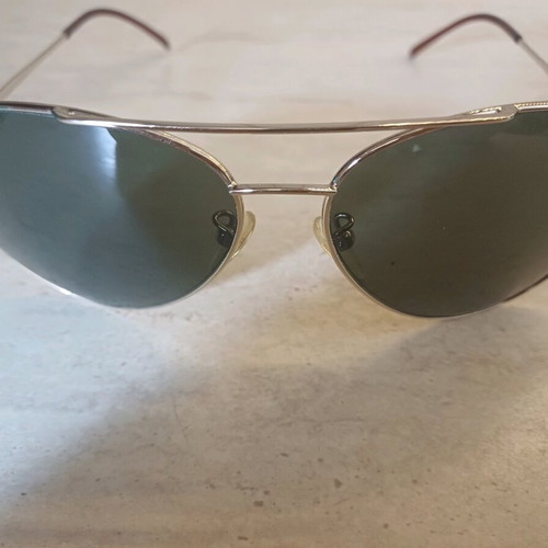Police Aviator unisex sunglasses new with gold metal frame and gray lens