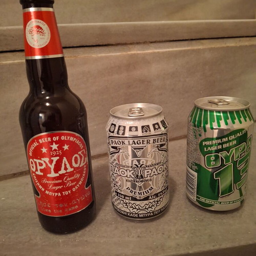 Team beers like new, set of 3 for collection