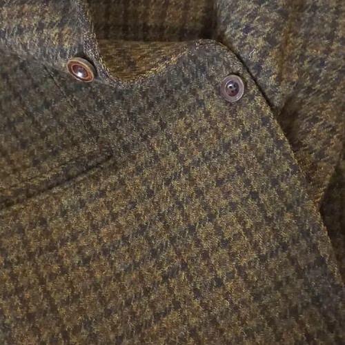 Harris Tweed jacket brown like new, size L