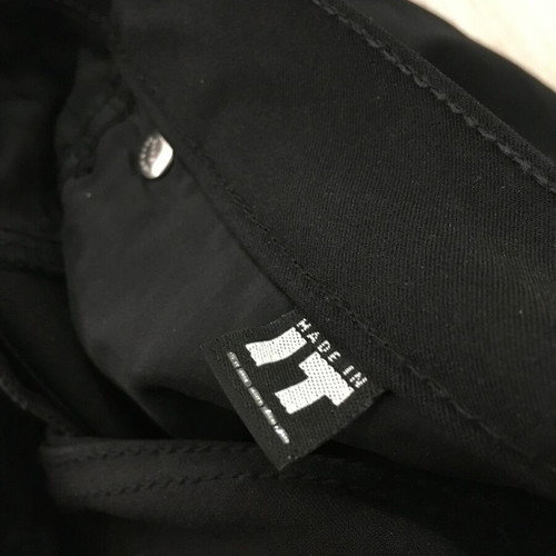 Versace Jeans Couture straight trouser Sz31 like new, black
