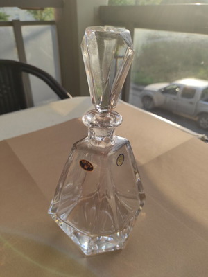 Bohemia Brilliancy Decanter crystal liqueur bottle