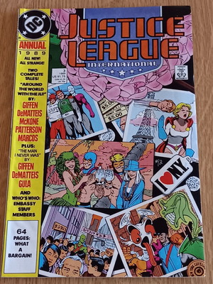 Justice League America (1987) Annual #3 comic book used