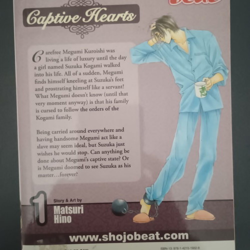 Captive Hearts manga like new