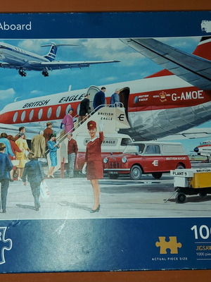 Corner Piece All Aboard 1000-piece jigsaw puzzle