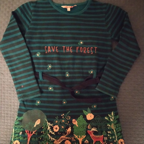Boboli dress No 6, like new, colorful, size 116 cm
