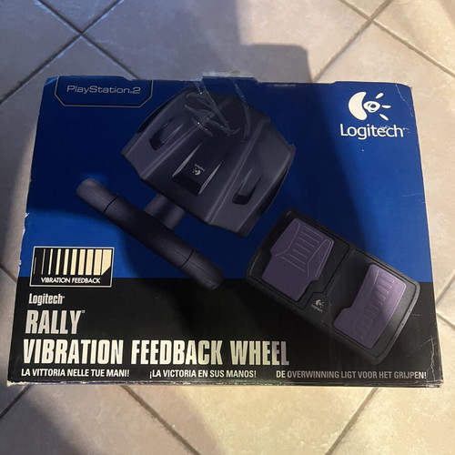 Racing wheel and pedals for PlayStation 2 like new with box and papers