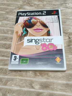 Singstar 80s παιχνίδι PlayStation 2 αυθεντικό σαν καινούργιο