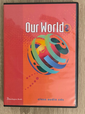 Our World 2 Burlington class audio CDs new