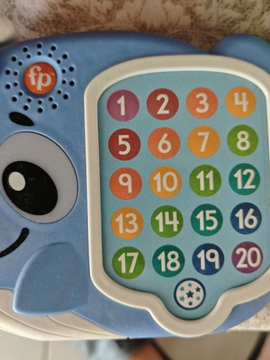 Fisher-Price Linkimals Whale Interactive Educational Toy like new