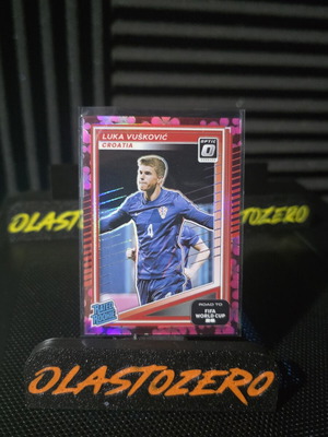Panini Donruss Road To World Cup Luka Vuskovic Plum Parallel Croatia Rookie κάρτα σαν καινούργιο