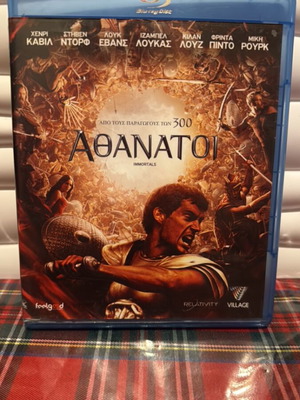 Immortals Blu-Ray used with Greek subtitles, fantasy