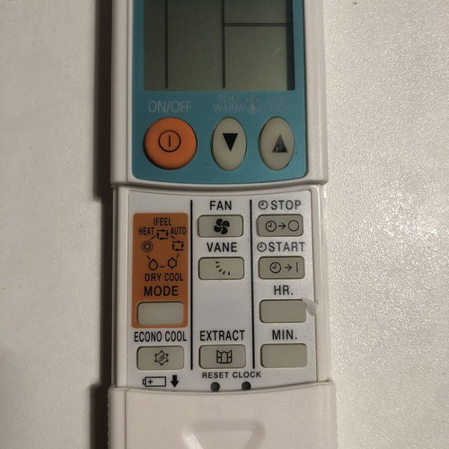 Mitsubishi AC remote control Allimity new