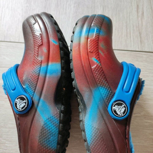 Crocs χειμερινά με επένδυση c8 σαν καινούργια