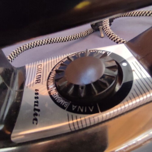 Calor Matic 70s electric iron used, Greek made