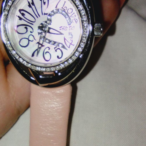 Folli Follie women's watch pink nearly unused