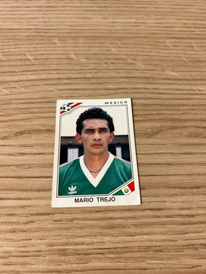 Mario Trejo Mexico World Cup 1986 Panini Sticker