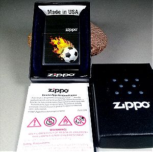 Zippo Football Limited Edition Αναπτήρας Ποδόσφαιρο Καινούργιος στο κουτί του