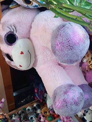 Ultra big plush unicorn like new, about 110 cm