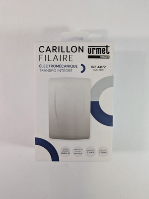 Urmet 44172 Electromechanical Doorbell new, 230V, white