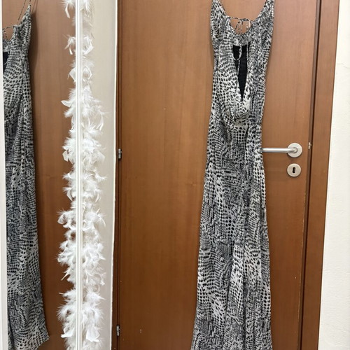 Zara Mermaid Dress worn once, gray, XS