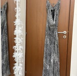 Zara Mermaid Dress worn once, gray, XS