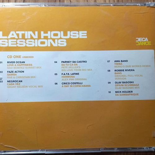 Latino House Sessions 3xCD album used