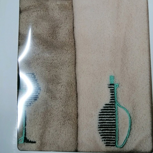 Kitchen towels set of 2 new, 100% microfiber