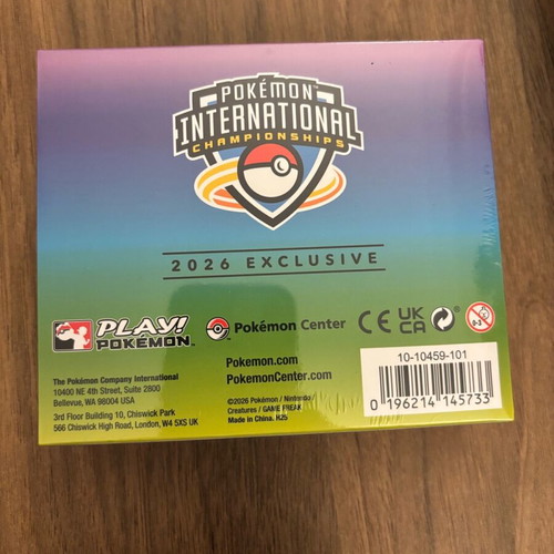 pokemon card game origin 2022 Champions Festival SWSH296 Code Card London Pokemon World Champio –  Wintle's Workshop main image 0