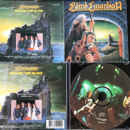 Blind Guardian Follow the Blind CD σαν καινούργιο, metal