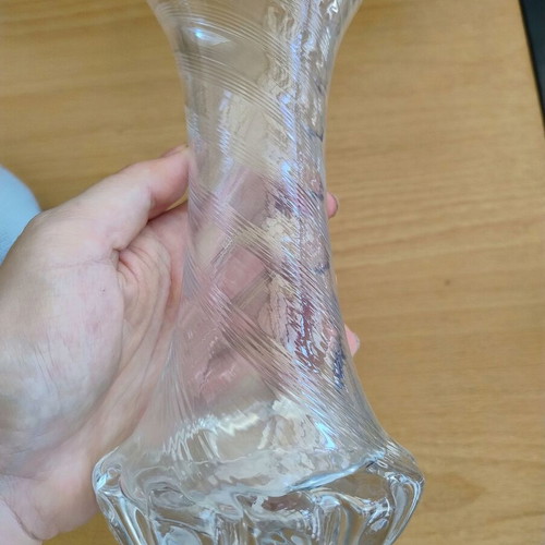 Decorative vase used, height 17.8 cm, diameter 7.6 cm, K9
