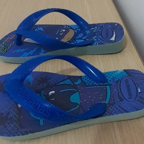 Havaianas children's flip-flops PJ Masks CatBoy Night Ninja size 29-30 like new