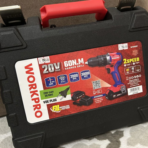 Workpro 20V Hammer Drill New