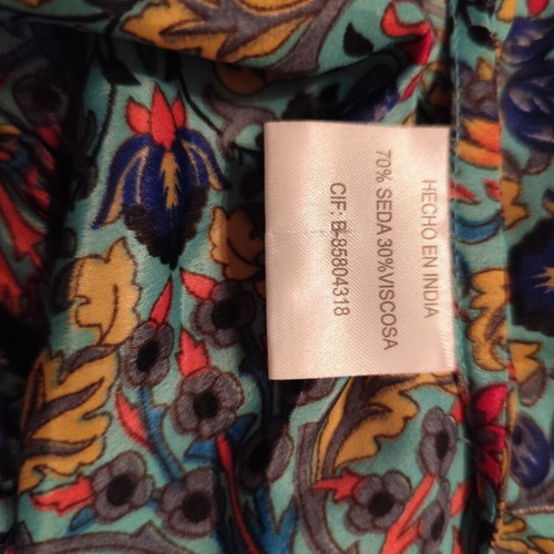 Boho dress summer seda viscosa like new