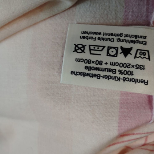 Children's fairy bedding set like new, duvet cover and pillowcase