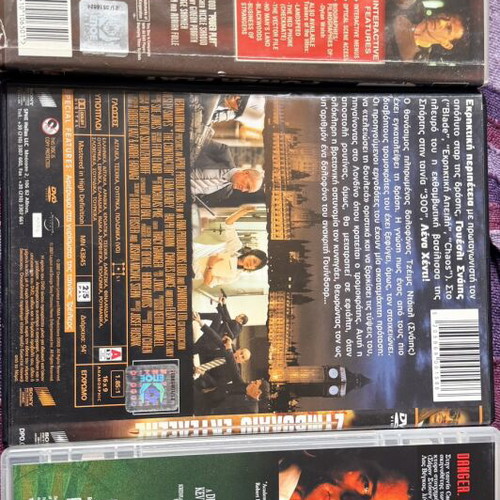 Power Play, The Contractor, Casino DVD set, action and crime