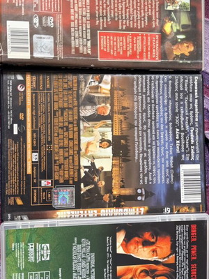 Power Play, The Contractor, Casino DVD set, action and crime