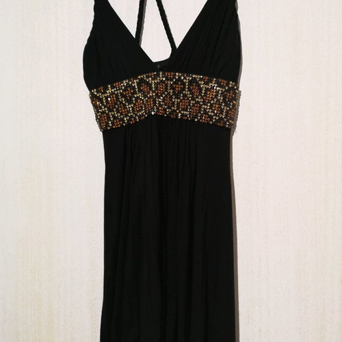 Sky dress used, black, sexy evening, size S
