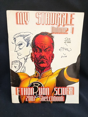 My Struggle Sketchbook Vol1 Ethan Van Swer περιορισμένης έκδοσης υπογεγραμμένο μεταχειρισμένο