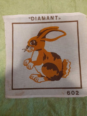 Embroidery canvas Lagoudaki