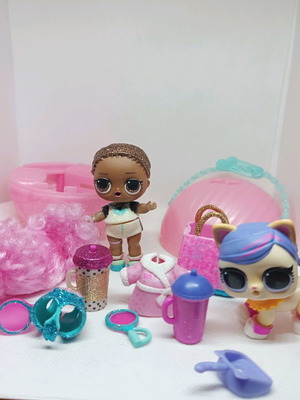 Lol Surprise doll and pet set like new
