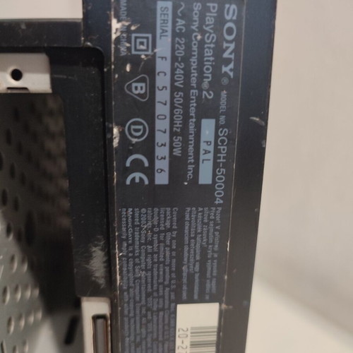 PlayStation 2 for parts, non-working