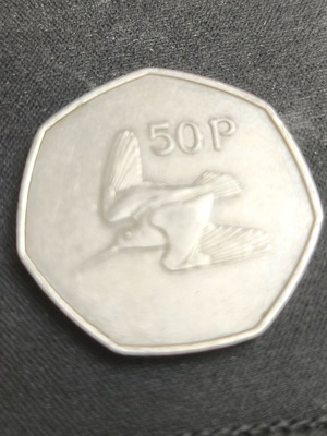 Eire 1970 coin