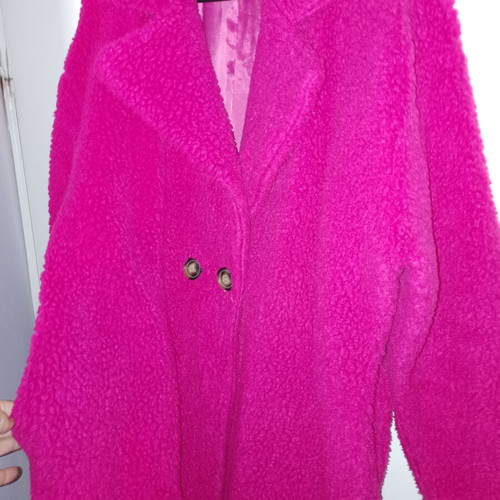 Pink coat one size like new