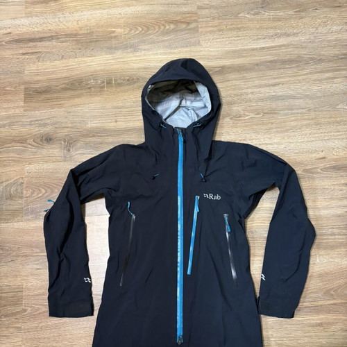 Rab Firewall Hard Shell Jacket women's size S like new, black