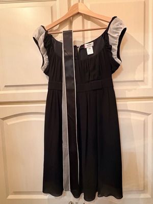 Kenzo Takada black dress 100% silk like new