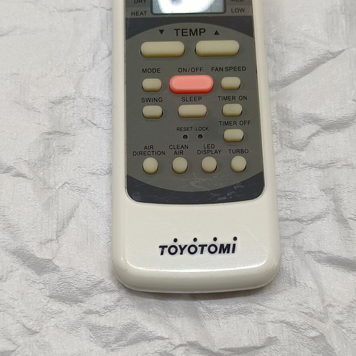 Toyotomi R51L1 remote control used
