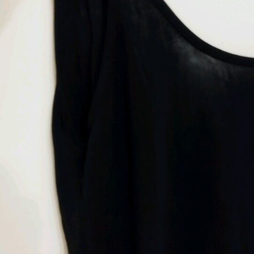 Top lightweight black like new, size S