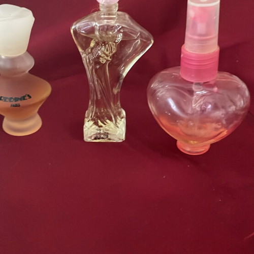 Perfume miniatures used, pack of 3 French authentic