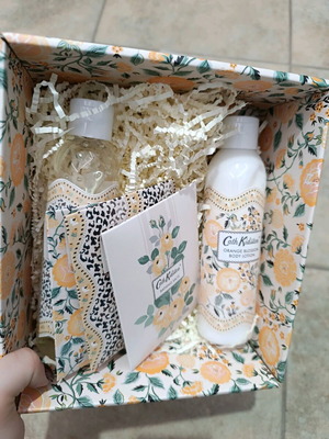 Cath Kidston Body Set with Orange Scent New